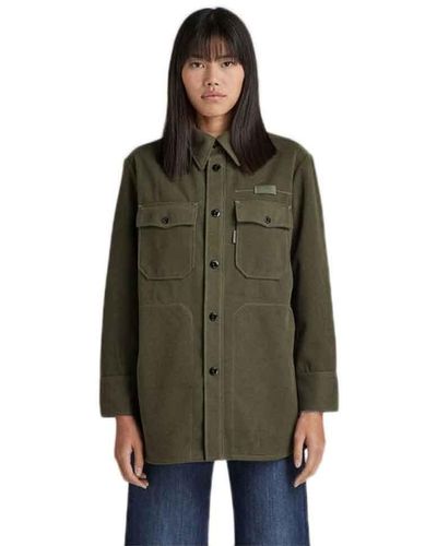 G-Star RAW Bf Overshirt - Groen