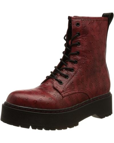 Replay Doc-kelley Fashion Boot - Red
