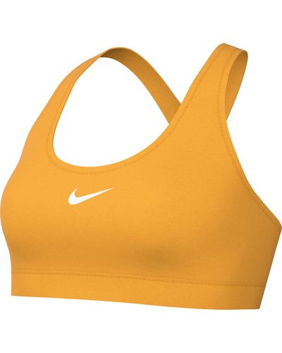 Nike Damen Swsh LGT SPT Bra Soutien-Gorge de Sport - Jaune