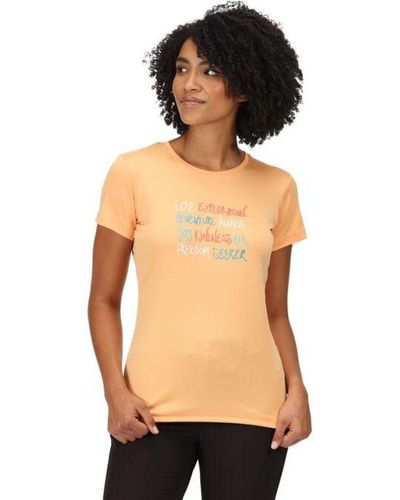 Regatta Fingal VI T-Shirt pour Papaye - Orange