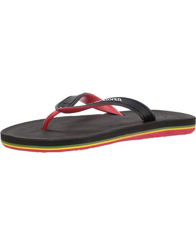 Quiksilver Herren Haleiwa Ii Sandale, solide, schwarz