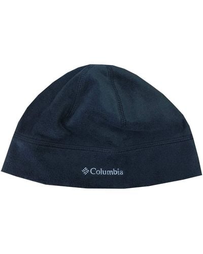 Columbia Omni-Heat Thermal Reflective Fleece Beanie Hat Cap - Blau