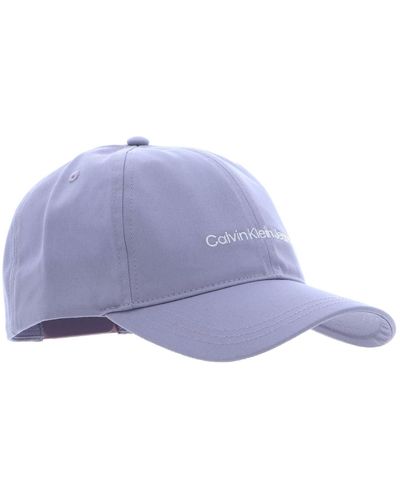 Calvin Klein Cappellino istituzionale Lavender Aura - Blu