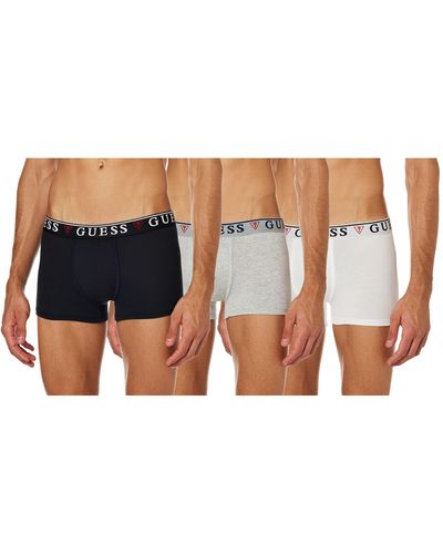 Guess Brian Boxer Trunk 3 Pack - Black