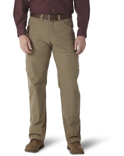 Wrangler Riggs Workwear Pantaloni Ranger Uomo - Marrone