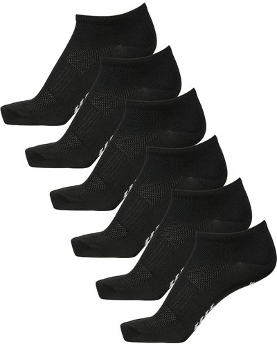 Hummel Sneaker hmlSPORT Ancle Socken 6 Paar Schwarz 36-40