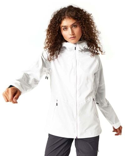 Regatta S Raddick Ii Waterproof Breathable Coat - White
