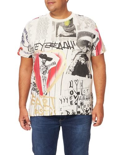 Desigual TS_Mexican Skull T-Shirt - Multicolore