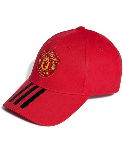 adidas Manchester United Honkbalpet - Rood
