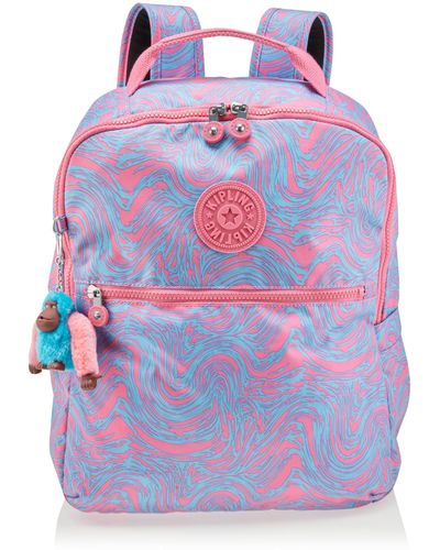 Kipling Shelden Prt Backpack - Blue