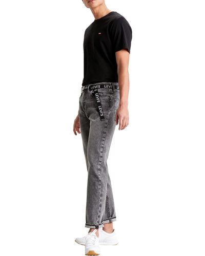 Levi's 502 Taper Jeans ,Adjustable Black,33W / 30L - Multicolore