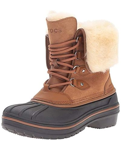 Crocs™ Cast Ii Snow Winter Boots - Brown