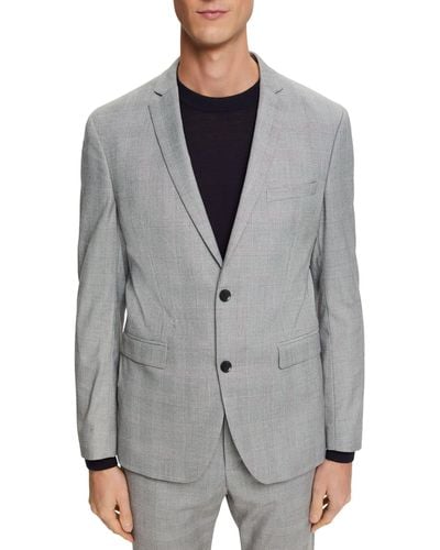Esprit Blazers Suit Slim Fit - Grau
