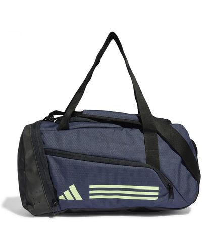 adidas Essentials 3-Stripes Duffel Bag Tasche - Blau