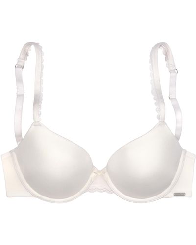 S.oliver Schalen-BH in Creme - Weiß