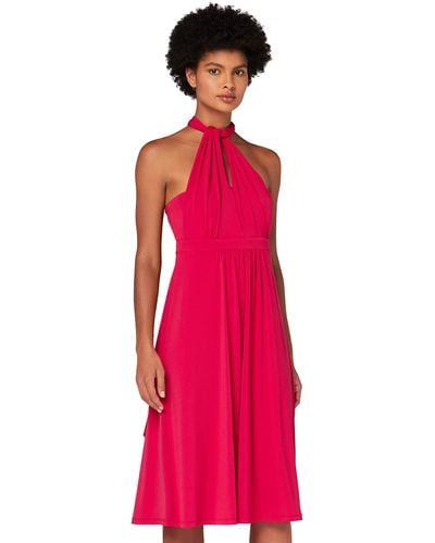 TRUTH & FABLE Amazon-Marke: Hochzeitskleid Multiway Midi - Rot