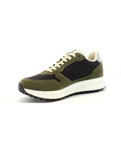 Napapijri Np0a4i7b Trainers With Laces In Fabric/suede - White