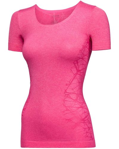 Schiesser Sport Shirt 1/2 Thermounterwäsche-Oberteil - Pink