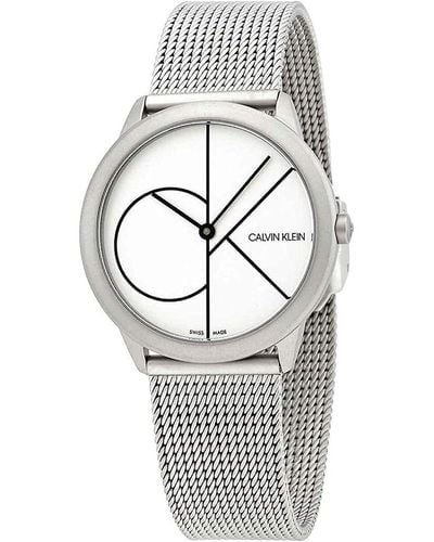 Calvin Klein Reloj de Vestir K3M5115X - Metálico