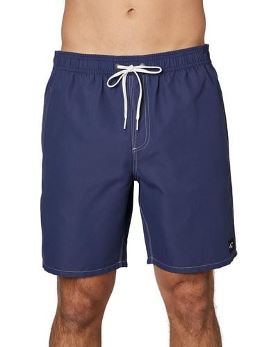 O'neill Sportswear Swim Trunks With Fast-drying Stretch Fabric And - Blue