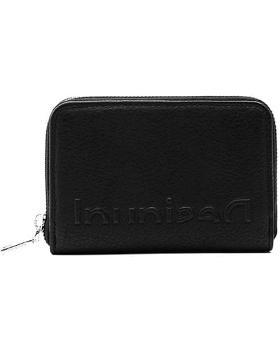 Desigual Leather-effect Wallet Smartphone Holder - Black