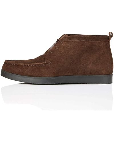 FIND Fabian Moccasin Boots - Brown
