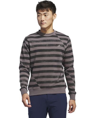 adidas Ultimate365 Printed Crewneck Sweatshirt - Grey