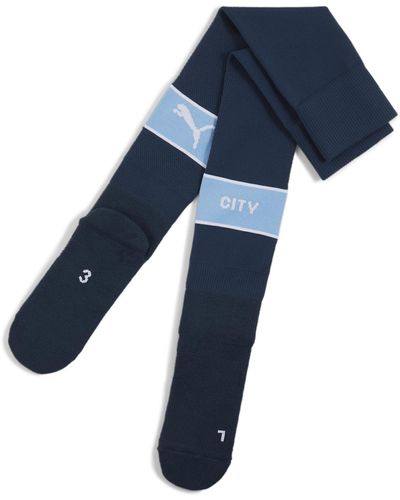 PUMA Chester City Graphic S Socks Blue Size Uk 2.5-5