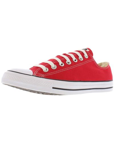 Converse Chuck Taylor All Star Stripes Trainers - Red