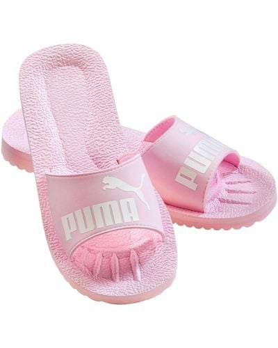 PUMA Purecat Douche- En Badschoenen Voor Volwassenen - Roze