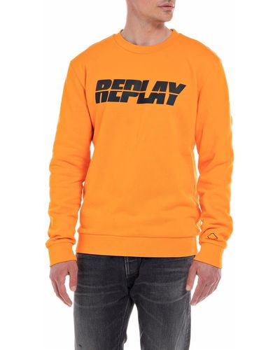 Replay M6522 Sweatshirt - Orange