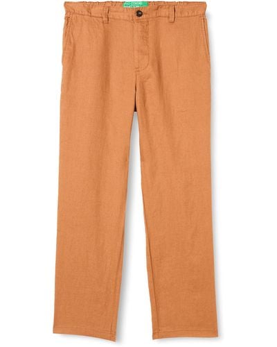 Benetton Pantalone 4AGH55JU8 Hose - Orange