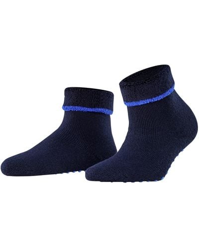 Esprit ESPRIT Hausschuh-Socken Cozy W HP Wolle rutschhemmende Noppen 1 Paar - Blau