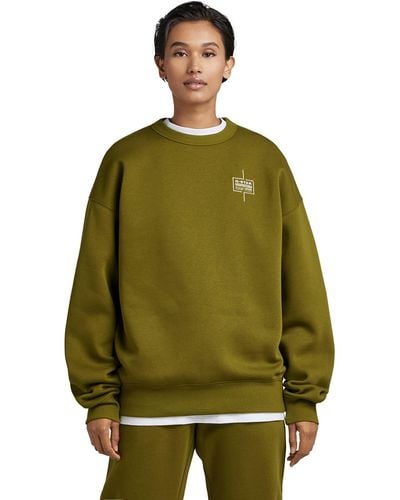 G-Star RAW Core Loose Sweatshirt - Green