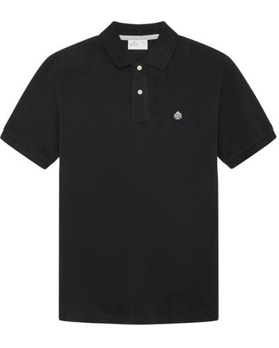 Springfield Polo Camisa de Tenis - Negro
