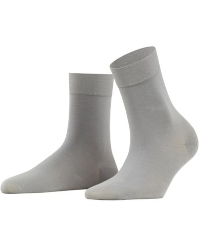 FALKE Fine Softness 50 Den W So Semi-opaque Plain 1 Pair Socks - Grey