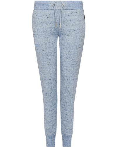 Superdry S Vintage Logo EMB Jogger Lässige Hose - Blau