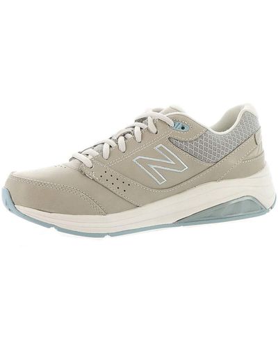 New Balance Ww928v3 Leather Walking Shoe - White