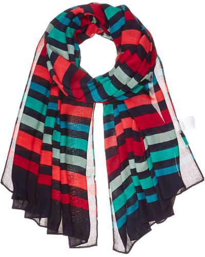 Kipling De (apparel) Women's Viscose Scarf, Multicoloured (spicy Stripes 21m), One (size: 1)
