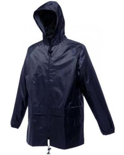 Regatta Wasserdichte Windbreaker-Jacke von | Verschweißte Nähte | Regenjacke Gr. Large - Blau