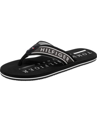Tommy Hilfiger Hilfiger Maritime Beach Sandal Flip-flop - Black