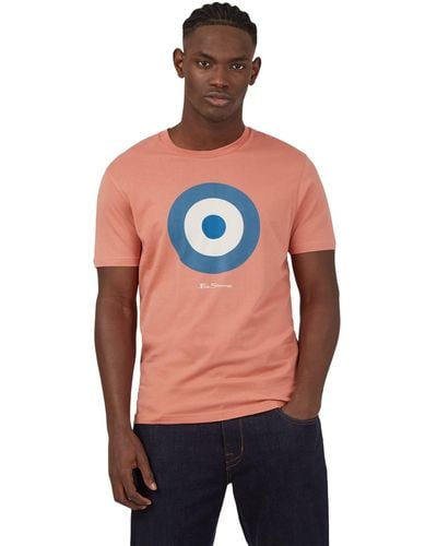 Ben Sherman Signature Target T-shirt - Pink