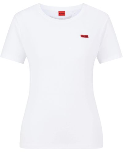 HUGO Classic T Shirt - White