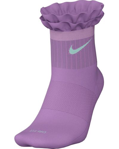 Nike U Nk Everyday Ankle 1 Pk - 144 Sokken - Paars