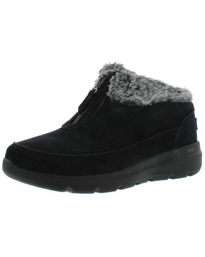 Skechers Glacial Ultra Sweet Vibes Ankle Boot - Black