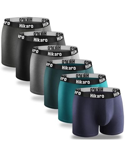 HIKARO Marque Amazon Boxers - Multicolore