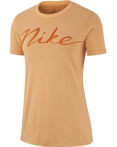 Nike Dry Dfc Xdye T-shirt Voor - Oranje