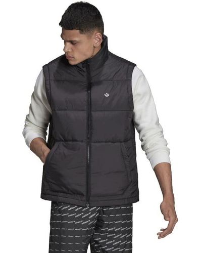 adidas Padded Vest Fällt aus - Schwarz