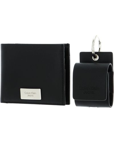 Calvin Klein Gifting Bifold W/coin Airpod D Giftpacks - Zwart