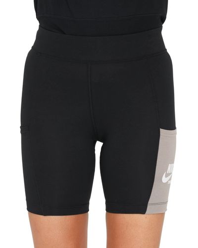 Nike W NSW HR Bike Short HTG Leggings - Nero